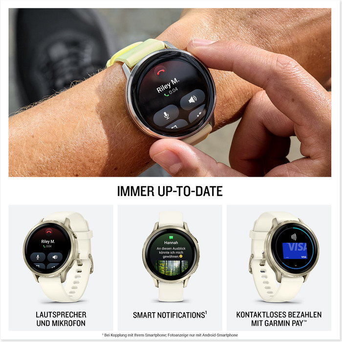 Garmin Venu 4 Gold/Beige 41 mm visueller lieferant