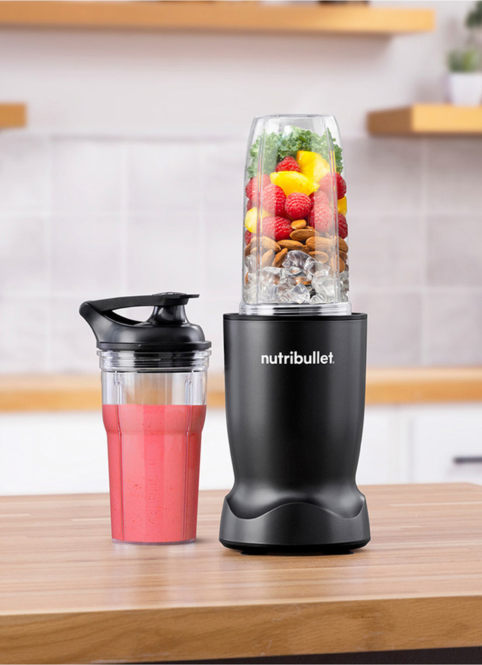 nutribullet Turbo Schwarz produkt in gebrauch