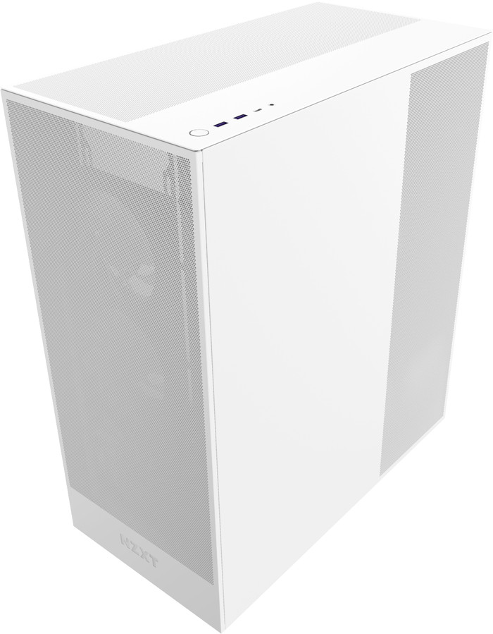 NZXT H7 Flow - Weiß rechte seite