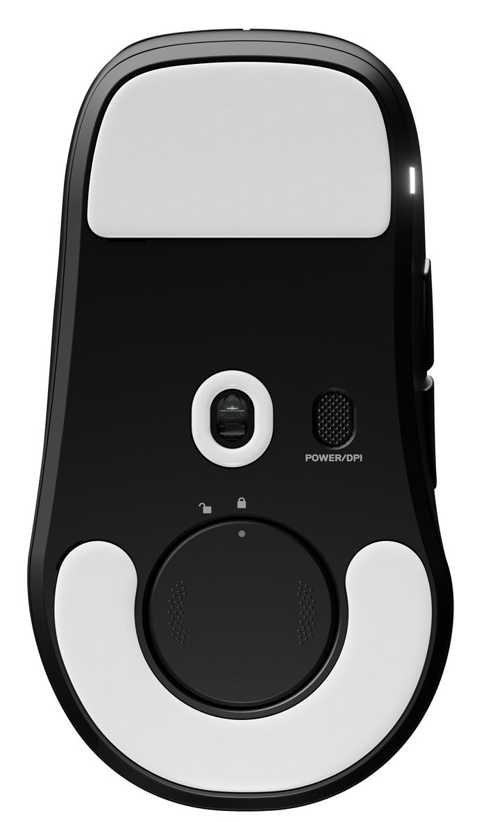 SteelSeries Rival Pro WL Wireless Gaming Mouse Black bottom
