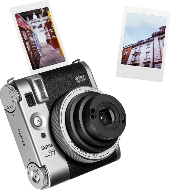 Fujifilm Instax Mini 99 Silber produkt in gebrauch