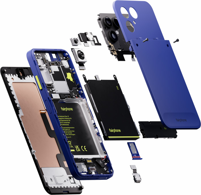 Fairphone 6+ 256GB Blau 5G detail