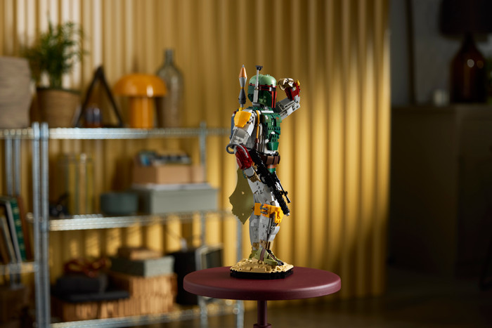LEGO Star Wars Boba Fett 75455 produkt in gebrauch
