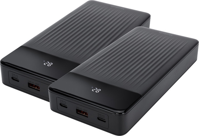 BlueBuilt Power Bank 27.000 mAh mit Schnellladen 100 Watt Doppelpack Main Image