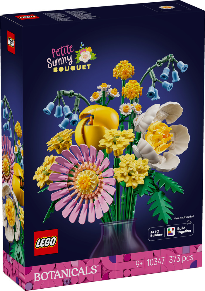 LEGO Botanicals Petite Sunny Bouquet 10347 packaging