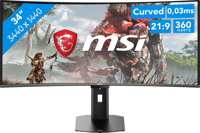 MSI MPG 341CQRDE X36 QD-OLED Curved Main Image
