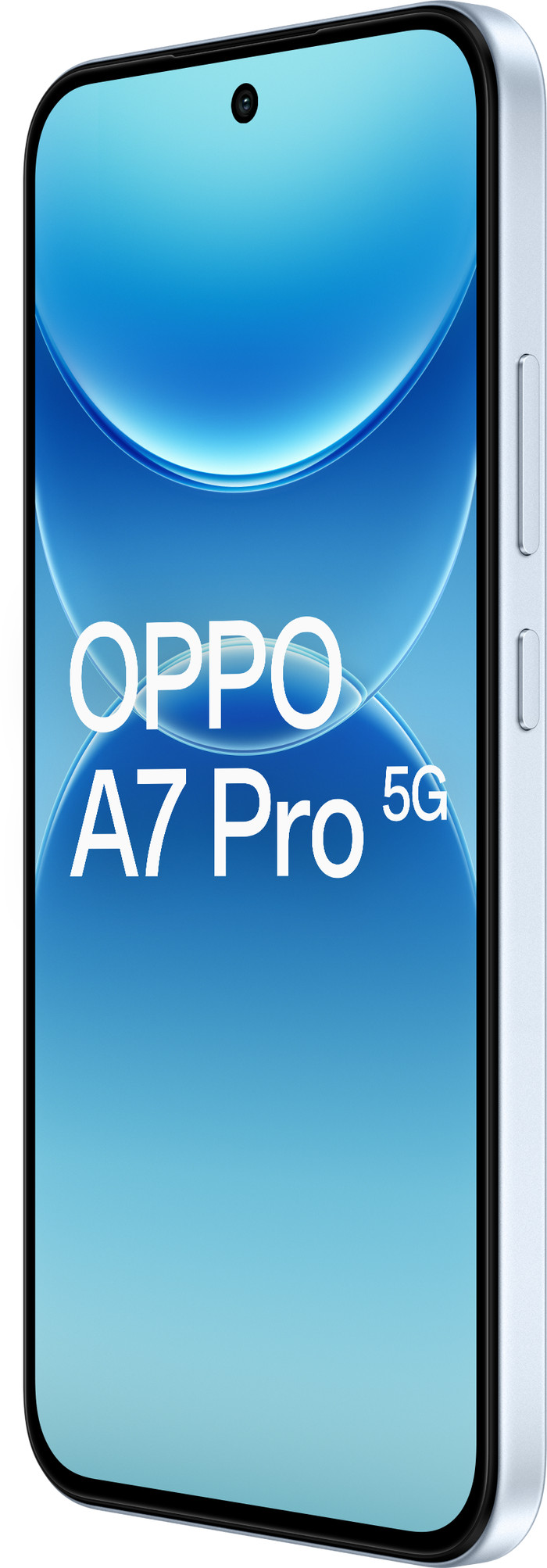 OPPO A7 Pro 256GB Blue 5G front