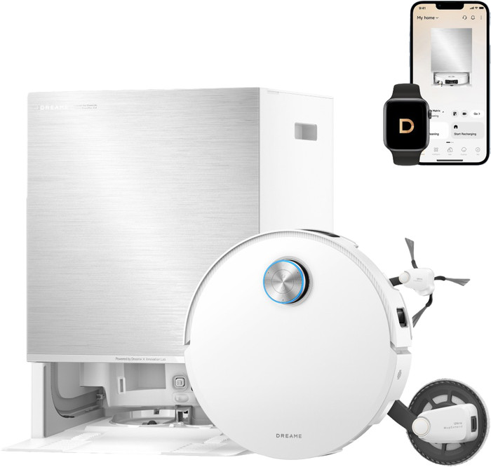 Dreame X60 Pro Ultra Matrix White produkt in gebrauch