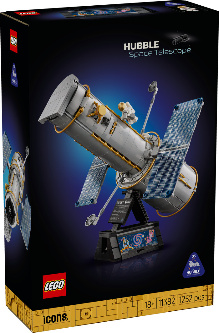 LEGO Icons Hubble-Weltraumteleskop 11382 verpackung