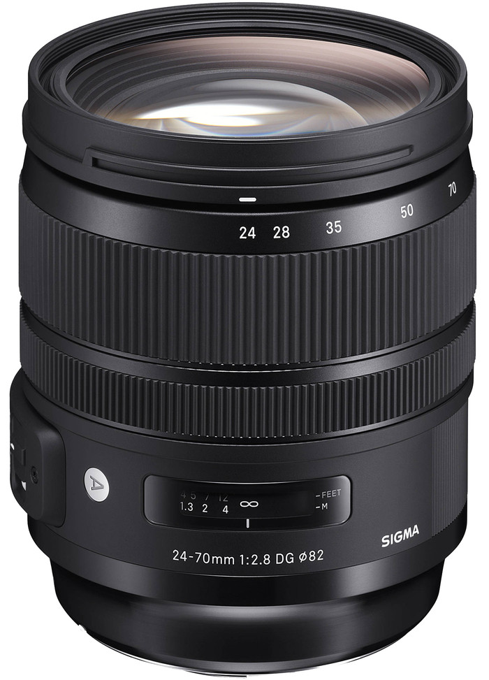 Sigma 24-70mm f/2.8 DG OS HSM Art Canon vorne