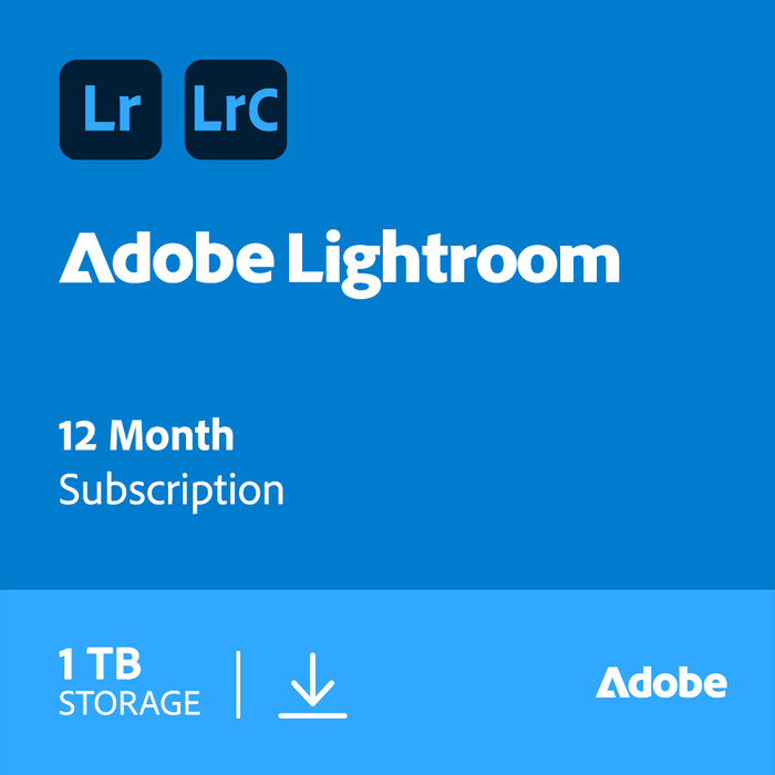 Adobe Lightroom CC 1 Year + 1TB Cloud Storage - Digital Main Image
