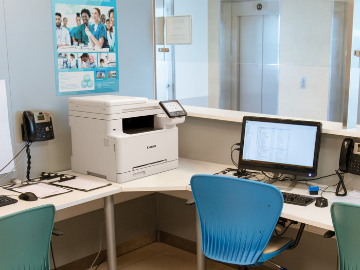 Canon i-SENSYS MF664 CDW produkt in gebrauch