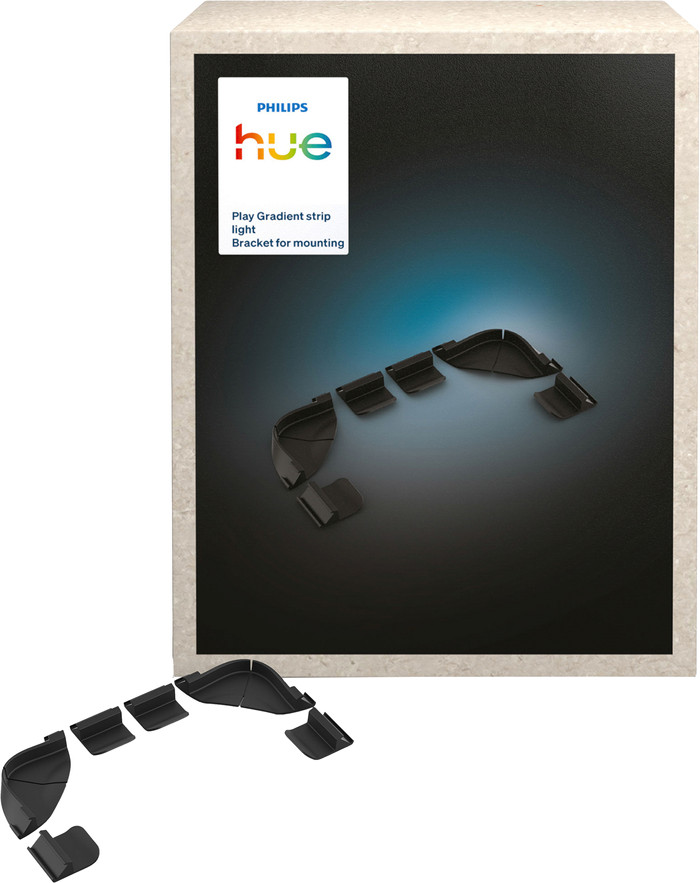 Philips Hue Play Gradient LED strip Mounting bracket Main Image