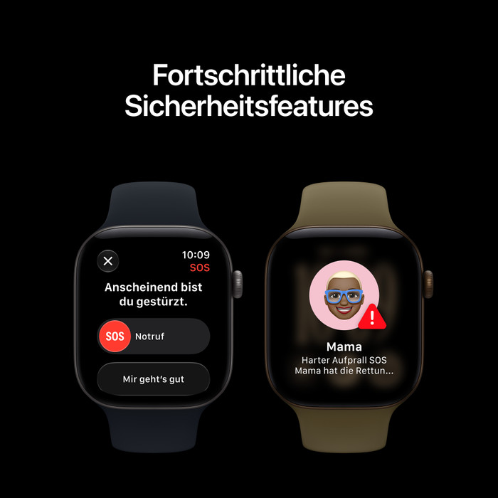 Apple Watch Series 12 Cellular 46 mm Grau Sportarmband S/M visueller lieferant