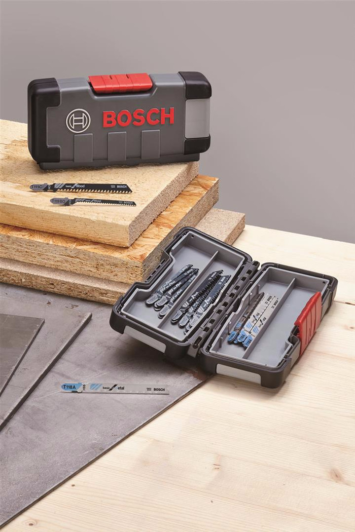 Bosch 30-teiliges Stichsägeblatt-Set (Holz und Metall) produkt in gebrauch