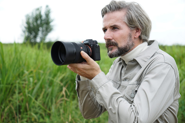 Sony FE 85mm f/1.4 GM produkt in gebrauch