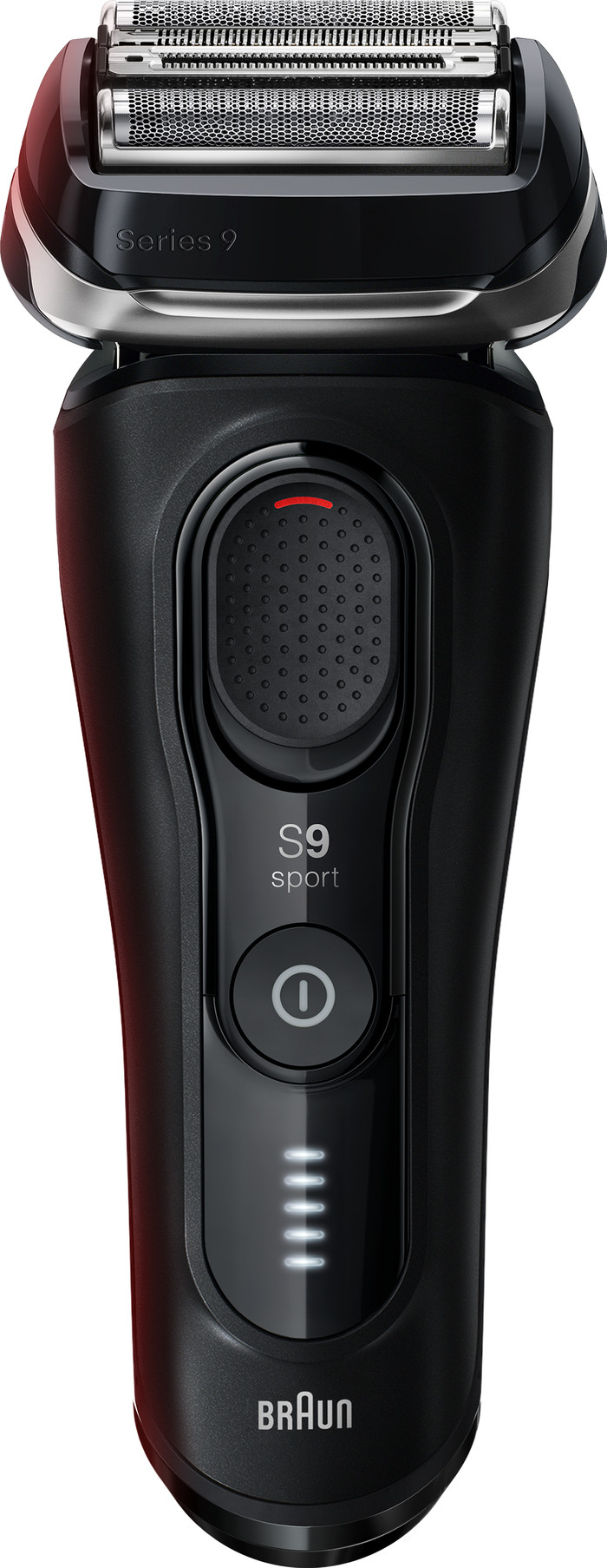Braun Series 9 Sport 9110s Schwarz vorne
