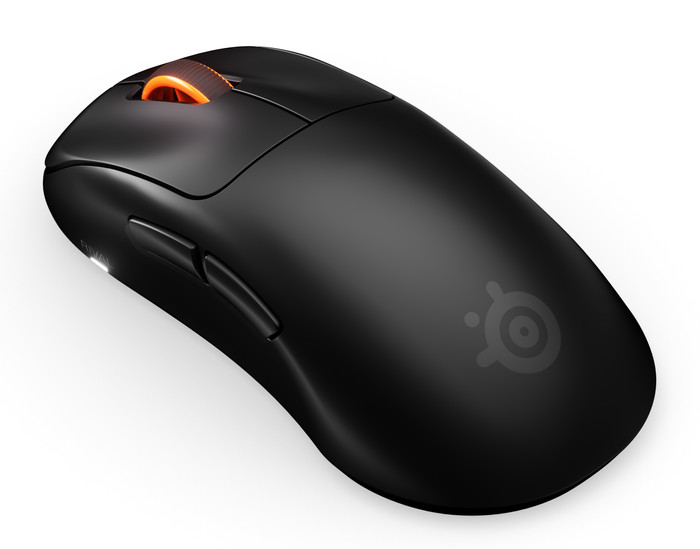 SteelSeries Rival Pro WL Mini Wireless Gaming Mouse Black left side