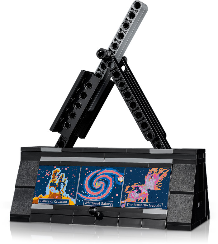 LEGO Icons Hubble-Weltraumteleskop 11382 detail