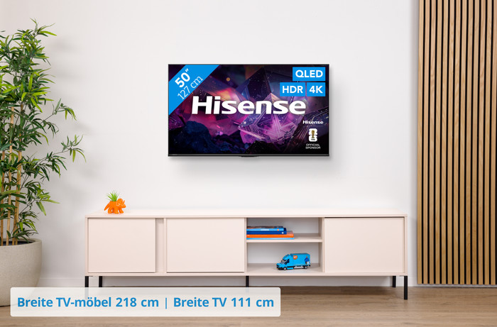 Hisense QLED 50 Zoll E79S PRO (2026) visuelles Coolblue 1