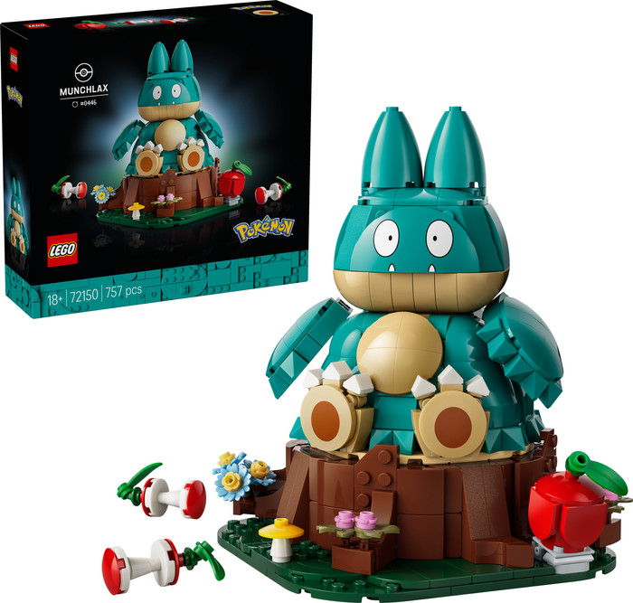 LEGO Pokémon Mampfaxo 72150 rechte seite