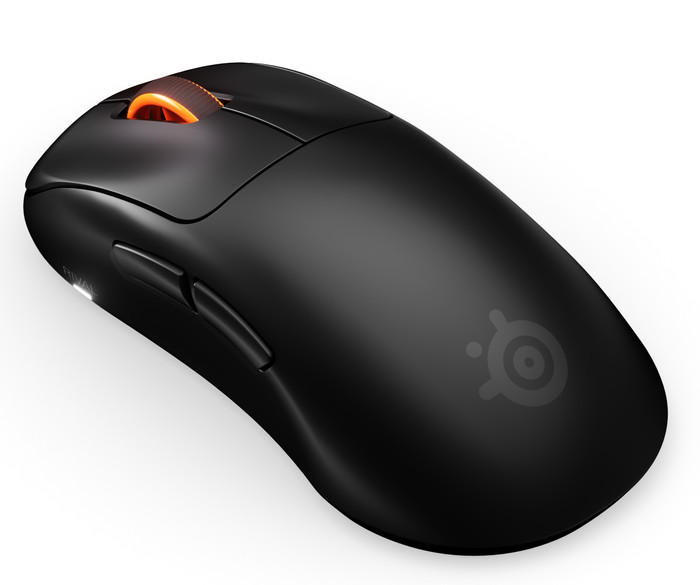 SteelSeries Rival Pro WL Wireless Gaming Mouse Black left side