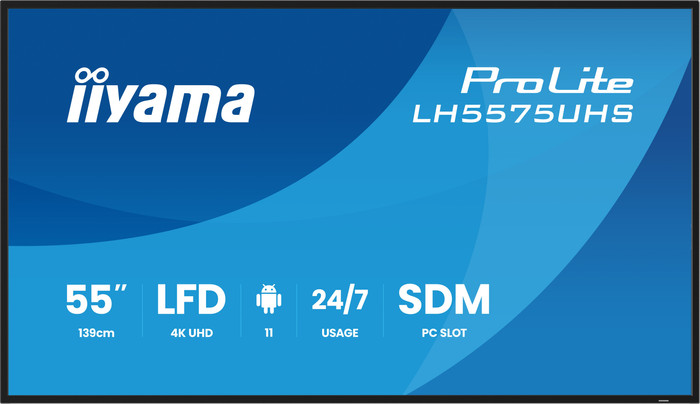 iiyama ProLite LH5575UHS-B2AG front