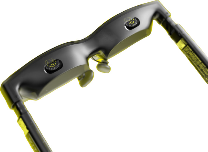 VITURE x Cyberpunk 2077 Luma Cyber XR-Brille oberseite