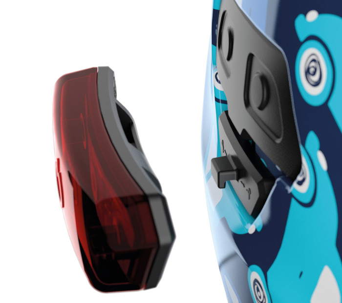 ABUS SMILEY 3.0 LED Grau S detail