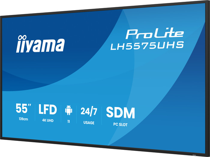 iiyama ProLite LH5575UHS-B2AG right side