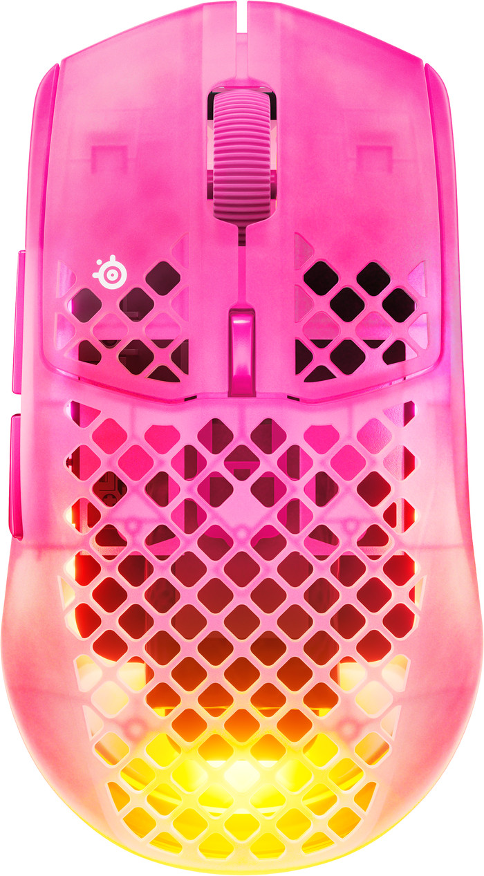 SteelSeries Aerox 3 Gen 2 Kabellose Gaming-Maus Magenta Main Image