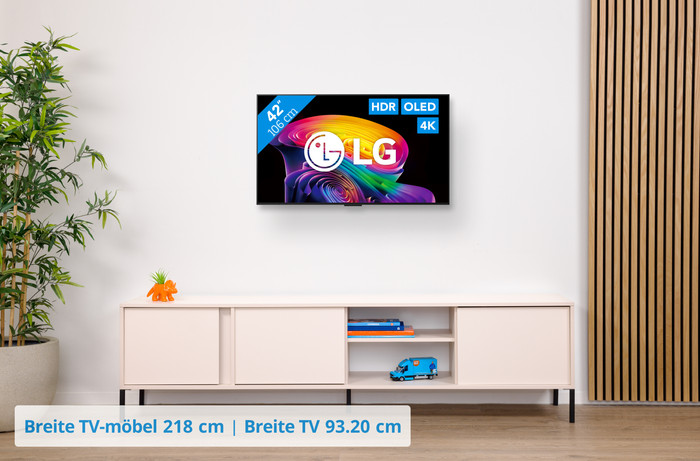 LG 42 Zoll OLED evo C6 4K (2026) visuelles Coolblue 1