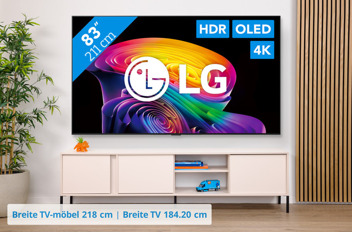 LG 83 Zoll OLED evo C6 4K (2026) visuelles Coolblue 1
