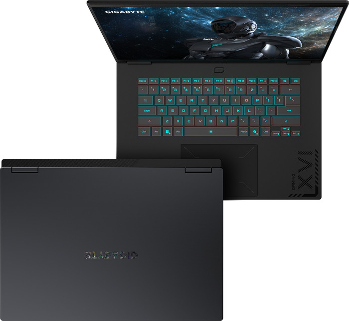 GIGABYTE GAMING A16 PRO DYHG5DECC4SH - 16" - Intel Core 7 - 32GB RAM/1TB SSD - RTX 5080 oberseite
