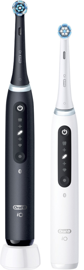 Oral-B iO 5N Black and White Duo Pack front