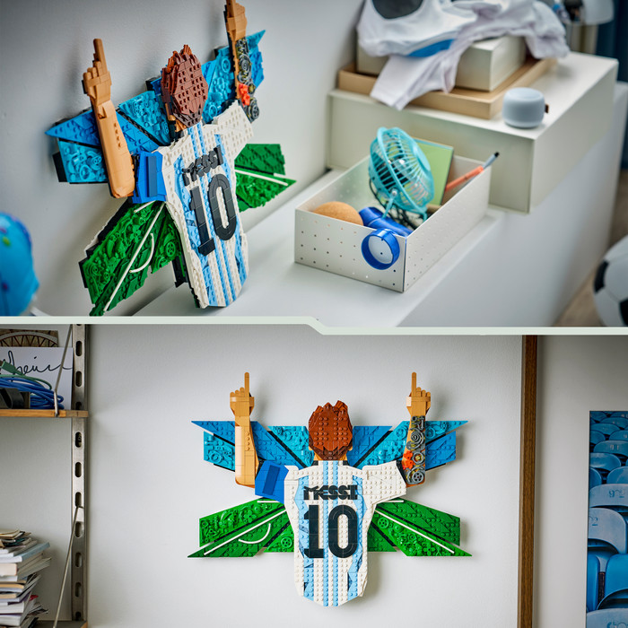 LEGO Editions Lionel Messi Torjubel 43018 produkt in gebrauch