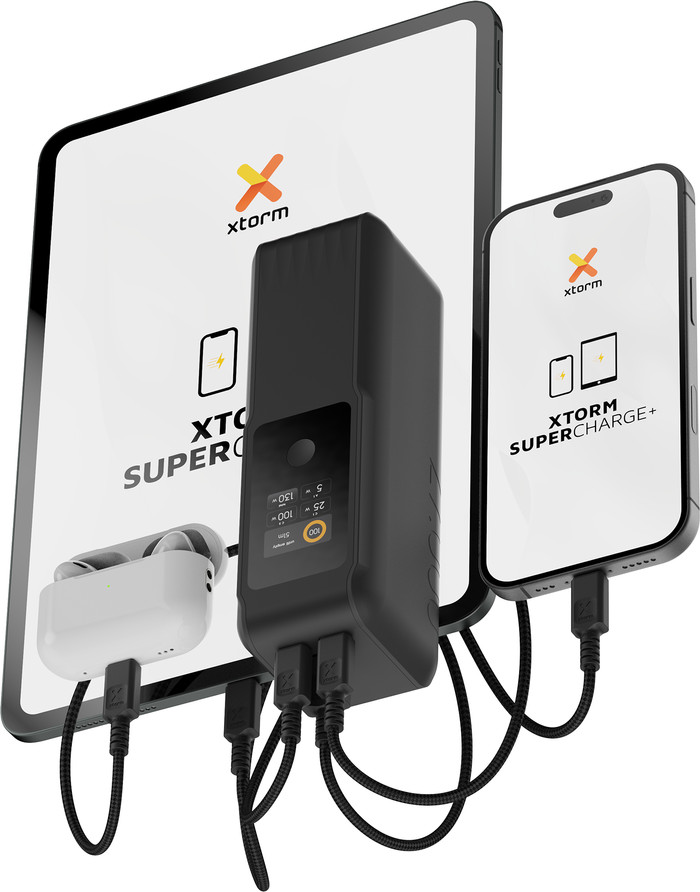 Xtorm NextGen 140 W Powerbank 27.000 mAh Schwarz produkt in gebrauch