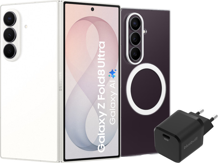 Samsung Galaxy Z Fold8 Ultra 256GB Weiß 5G + Zubehörset Main Image