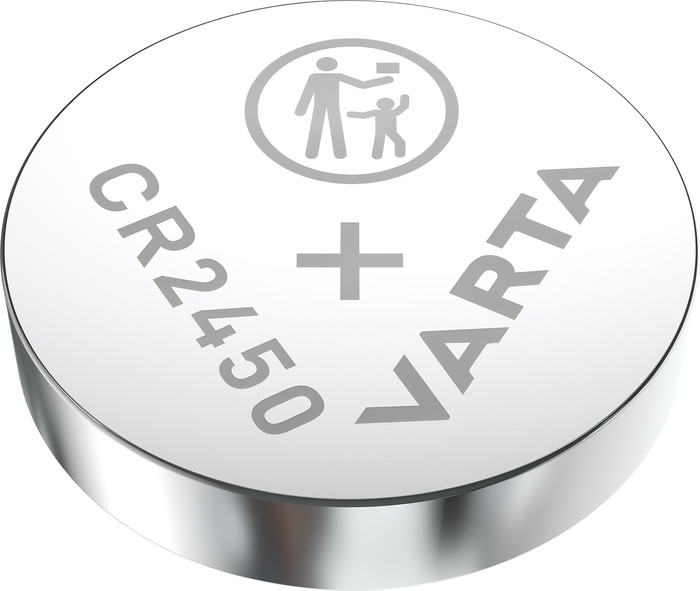 Varta Lithium Coin CR2450 BLI 2 Stück vorne