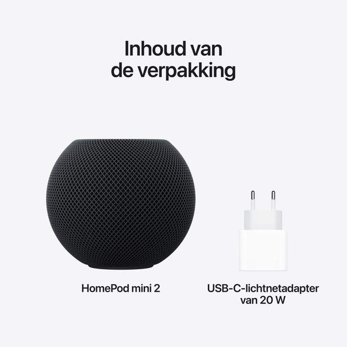 Apple HomePod mini 2 Schwarz visueller lieferant