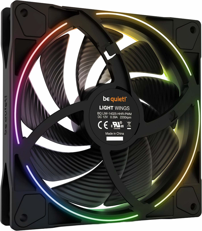 be quiet! LIGHT WINGS 140 mm PWM - Triple Fan Pack rückseite