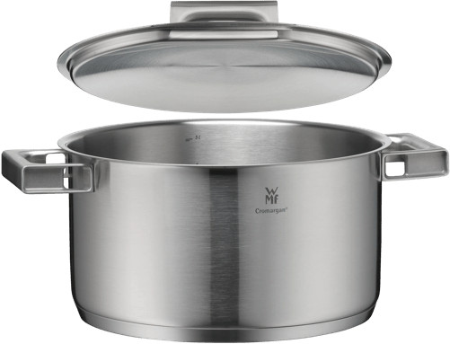 WMF Ultimate Cool Topfset 5-teilig + Glasdeckel vorne