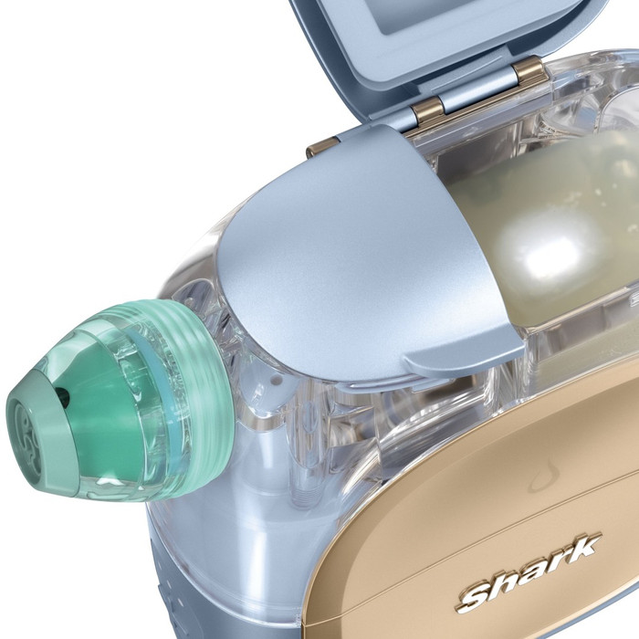 Shark FacialPro Glow + DePuffi FH320EU Blau detail
