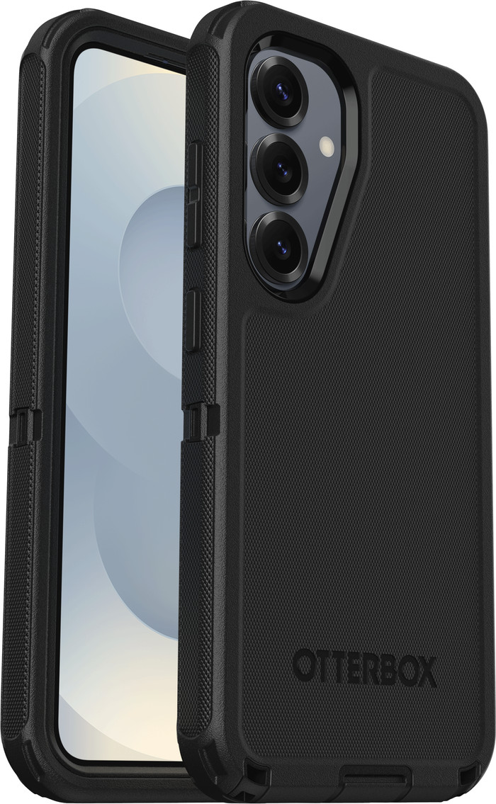 Otterbox Defender Samsung Galaxy S25 Backcover Schwarz rückseite