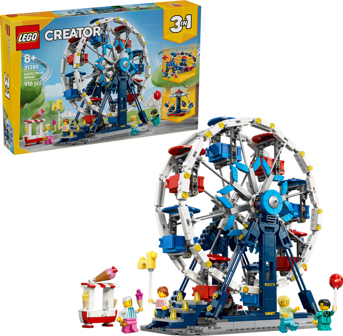 LEGO Creator 3-in-1-Sets Legendäres Riesenrad 31389 rechte seite