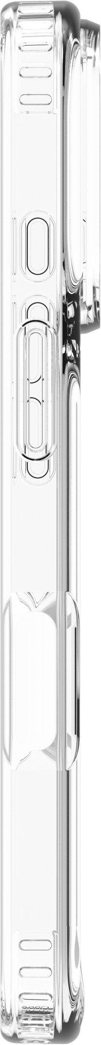 BlueBuilt Protective Backcover mit MagSafe iPhone 17 Pro Transparent + iPhone 17 Pro Panzerglas rechte seite