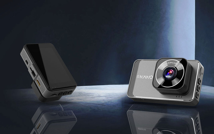Nanocam M19 2CH Dual Full HD 32GB produkt in gebrauch