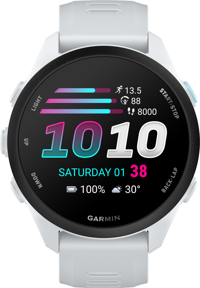Garmin Forerunner 70 43mm White front