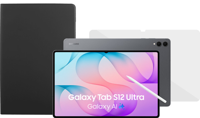 Samsung Galaxy Tab S12 Ultra 14,6 Zoll 256GB Wi-Fi Grau + Schutzpaket Main Image