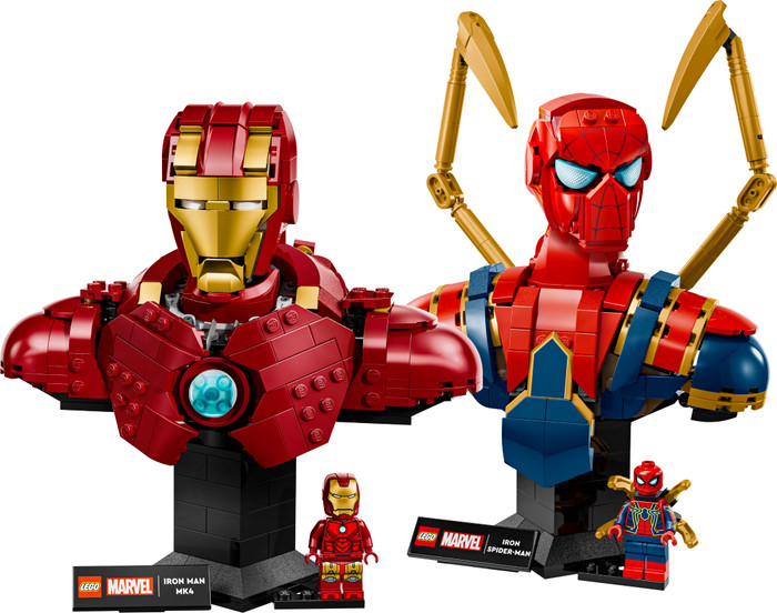 LEGO Marvel Büstenset 76326 + 76327 Main Image